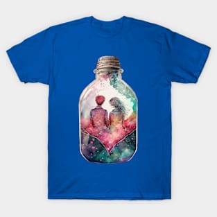 Bottle Couple valentine 2023 T-Shirt